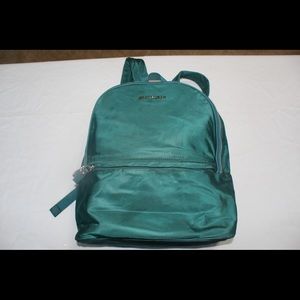 Michael Kors Kieran Large Deep Teal Nylon Backpack
